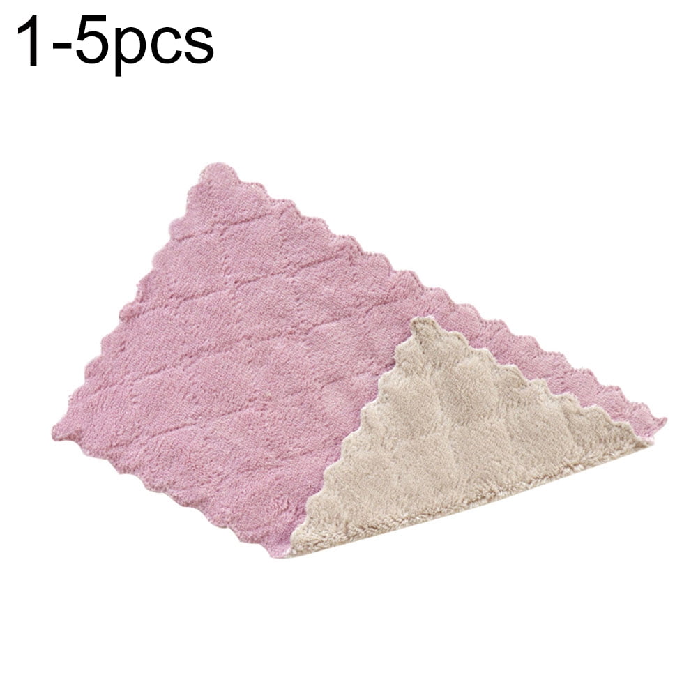 Details about   Microfiber Clothes for House Cleaning Soft Pink Pack of 6 Towels Bulk Reusable R 