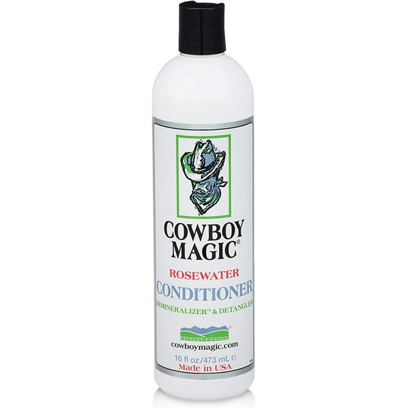 Cowboy Magic Concentrated Rosewater Conditioner 16 oz. Horse Dogs Cat Humans