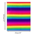 JoniHYY Heat Transfer Vinyl Holographic Adhesive Vinyl 12 X6ft Rose jonihyy-heat-transfer-vinyl-holographic-adhesive-vinyl-12-x6ft-rose