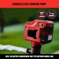 thumbnail image 2 of Cordless Stick Water Transfer Pump Compatible with Milwaukee 18V Battery, 720GPH Brushless Deep Well Submersible Pump, Portable Sump Pump Stick Utility Pump for Pool Garden Pond (tool only), 2 of 8