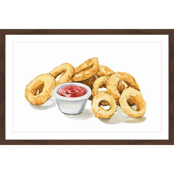 "Calamari" Framed Painting Print