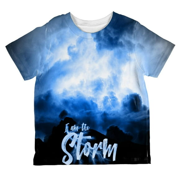 Warrior's Fate I Am The Storm All Over Toddler T Shirt Multi 2T