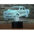 thumbnail image 4 of YSITIAN 3D Truck Car Night Light Table Desk Optical Illusion Lamps 7 Color Changing Lights LED Table Lamp Xmas Home Love Birthday Children Kids Decor Toy Gift YT05-133, 4 of 4
