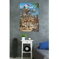 thumbnail image 2 of Disney Pixar Cars 2 - Triptych 3 Wall Poster, 22.375" x 34", 2 of 2