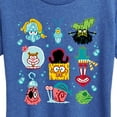 thumbnail image 3 of The Spongebob Movie: Search For Squarepants - Grid - Women's Short Sleeve Graphic T-Shirt, 3 of 6