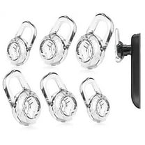 6 Pack Clear Earbuds EarGels Small Medium Large for PLANTRONICS Discovery 925 975 Wireless Bluetooth Headset Ear Gel Bud Tip Gels Buds Tips Eargel Eartip Earbuds Silicon Headset Replacement (Clear)
