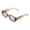 Bronze, variant on AJGRHE Rectangle Sunglasses for Women Men Trendy Retro Trendy Sun Glasses 90’s Vintage Square Frame Red