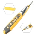thumbnail image 2 of Stylo de Test à Induction Sans Contact avec Éclairage Auxiliaire pour Detect 12-250V AC DC pour Détection de Point de Rupture Pièces Outil Noir Jaune, 2 of 9