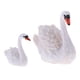thumbnail image 1 of Juego de 2 Figuras de Decoración de Cisne Sunnimix Estatua de escultura de cisne, 1 of 8
