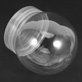thumbnail image 4 of LEXSOMEO 12pcs Diy Snow Globe Clear Plastic Water Globes With Screw Off Cap Empty Fillable Globe Cookies Candy Jar For Christmas Xmas Crafts Projects, 4 of 5