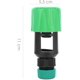 thumbnail image 2 of Adaptador de conector de manguera de grifo de manguera de jardín Universal, adaptador de grifo mezclador de acoplador rápido, cocina interior y exterior esquí esquí Gafas de esquí, 2 of 5