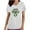 AH-White, variant on BiZtdJrK Cute St Patricks Day Tshirts for Women Fashion Holiday Printed Short Sleeve Blouse Top Loose Fit V Neck Scrubs Tops with Pockets Black L Todays Daily Sales Clearance