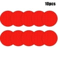 thumbnail image 3 of 10x Round Circle Red Car Reflective Sticker Bumper Truck Motorcycles, 3 of 6