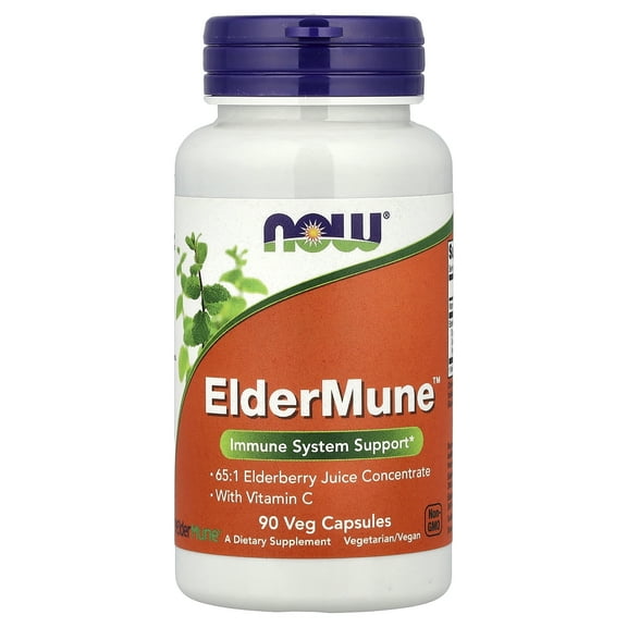 Now Foods ElderMune with Vitamin C 90 VegCap