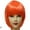 Orange, variant on Women Short BOB Hair Wig Straight Bangs Cosplay Party Stage Show 13 Colors