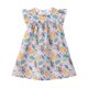 thumbnail image 1 of Vestido Beebay con estampado animal y volantes multicolor para 2 años, 1 of 5
