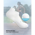 thumbnail image 4 of Women's Thin Breathable Invisible Low Cut Cotton Ankle Socks 5 Pairs Women's Thin Breathable Invisible Low Cut Cotton Ankle Socks Smart Technology 5 Pairs, 4 of 5