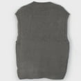 thumbnail image 3 of 1PCS sweater vest--grey, 3 of 5