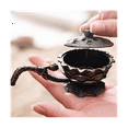 thumbnail image 5 of Frankincense Resin Burner,Incencence Burner with Handle , Lotus Shaped Holder Fit for Home Decoration, 5 of 7