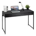 thumbnail image 1 of Pemberly Row 2-drawer Contemporary Engineered Wood Computer Desk in Black, 1 of 11