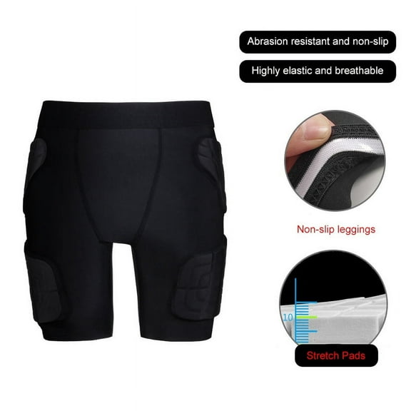Kids Compression Padded Shirt Protective T-Shirt Rib Chest Shoulder Protector