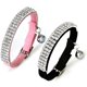 thumbnail image 1 of collier De Chat Clout De Diamant Avec Cloche (rouge Et Noir), Collier De Chat En Diamant Scintillant De Scurit Floqu Doux Rglable, Adapt Aux Chiot, 1 of 5