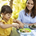 thumbnail image 2 of Munchkin Polish Toddler Fork, Knife and Spoon Utensilio Set, Acero inoxidable, 2 of 8
