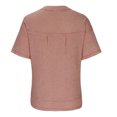 thumbnail image 4 of Birdeem Mode Décontractée Printemps et Été Manches Courtes Blouses & Chemises Col en V pour Femmes, 4 of 10