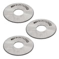 thumbnail image 1 of Unique Bargains 3pcs 40mm Dia 1mm Thickness 72 Teeth HSS Slitting Saw Cutter Cutting Tool, 1 of 2