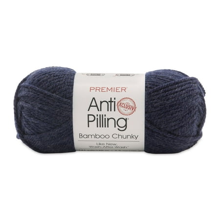 UPC: 0840166814086 | Premier Anti Pilling Bamboo Chunky Yarn – Navy  131 yds