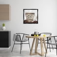 thumbnail image 3 of Stupell Industries Rustic Lodge All You Need Morning Coffee Black Floating Frame Canvas Art, 25 x 25, by Kim Allen, 3 of 7