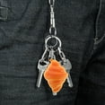 thumbnail image 6 of FUEENIRVA Cute Lifelike Keychain Bread Pendant PU Bag Charm for Family Giving 1Pcs, 6 of 8