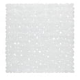 thumbnail image 1 of Tapis de Bain en Vinyle "Pebbles" Blanc, 1 of 1