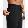 thumbnail image 4 of Shorts CRZ YOGA para Hombre 23 cm con Elasticidad en Cuatro Direcciones Negro L, 4 of 5