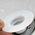 thumbnail image 3 of Tapón de plástico para desagüe del baño, colador, escurridor, blanco, 4 piezas, 3 of 5
