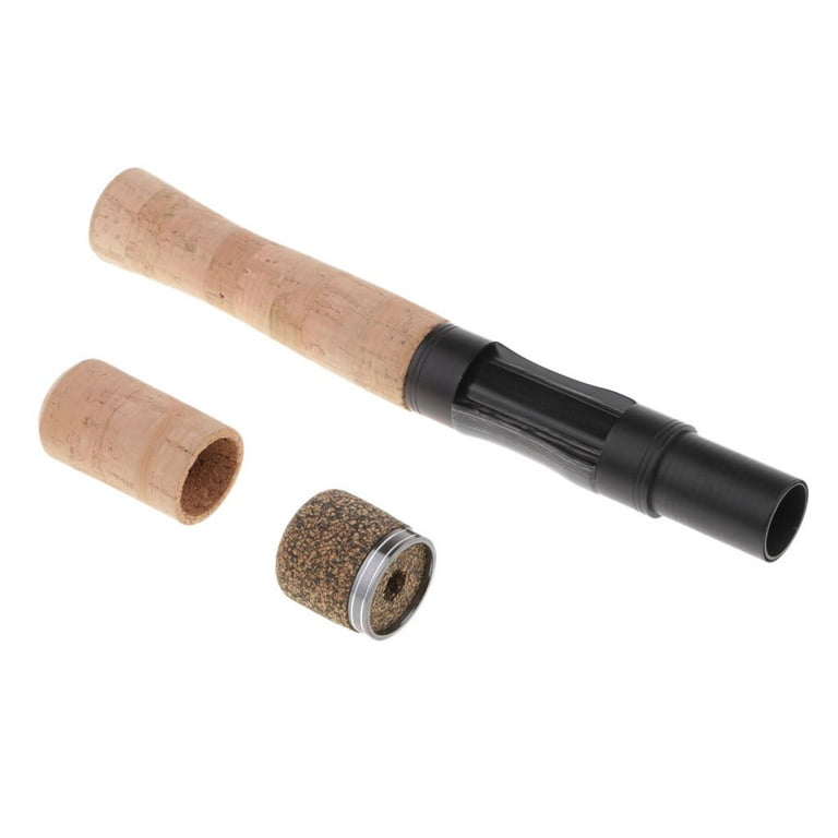 Fishing Rod Cork Handle Grip with Solid Seat for Rod Building
