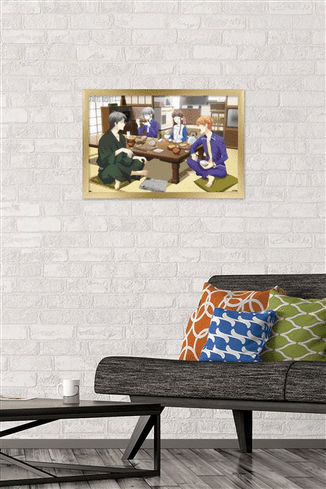 Fruits Basket - Teaser 2 Wall Poster, 14.725" x 22.375", Framed