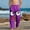 A403 Purple, variant on Kids Boys Girls Sweatpants Silly Face Tongue Out Print Elastic Waist Joggers Funny Graphic Trousers for Gift, 4-13Y
