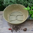thumbnail image 6 of Home Garden Seagrass Wickerwork Basket Rattan Foldable Hanging Flower Pot Planter Woven Dirty Laundry Basket Storage Basket, 6 of 7