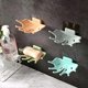 thumbnail image 3 of 2pcs Green Home essential soap box Simple and generous plastic soap dish, creative and personalized bathroom perfected free soap tray, can be used as, 3 of 5