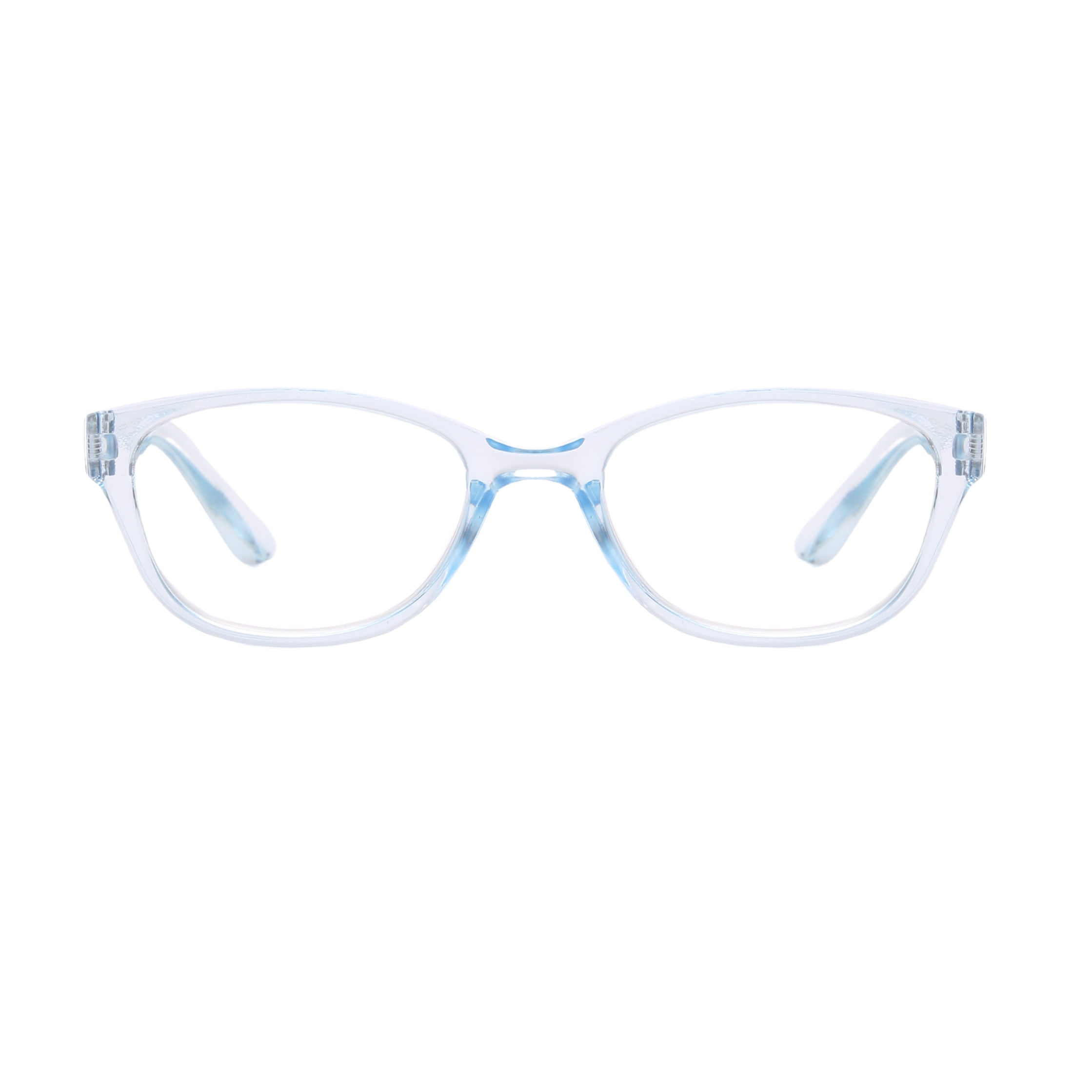 (2 pack) Equate Amanda 5-Pack Womens Plastic Reading Glasses with Case, Tortoise/Blue Crystal/Red Crystal/Black/Pink Crystal, +1.50