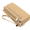 Beige, variant on Clutch Zipper Purses Card Holder Ladies Wristband Wallets, Womens Vintage Large Capacity Long Leather Wallet