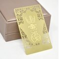 thumbnail image 3 of Fengshuibringluck Feng Shui Anti-Celos Jinka Con Un Ojo En La Palma Oro 8.5 X5.2Cm Fw4854, 3 of 4