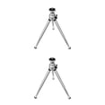 thumbnail image 1 of yingyy Adjustable Phone Tripod Live Streaming Camera Trivet Portable Desktop Photography Mobile Stand Mount Silver 2Set, 1 of 6