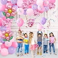 thumbnail image 6 of Butterfly Theme Party Decorations, Butterfly Birthday Decorations with Pink Purple Balloon Arch Kit Butterfly Photography Backdrop Banner and Tablecloth for Girls Women Birthday Party Decor, 6 of 7