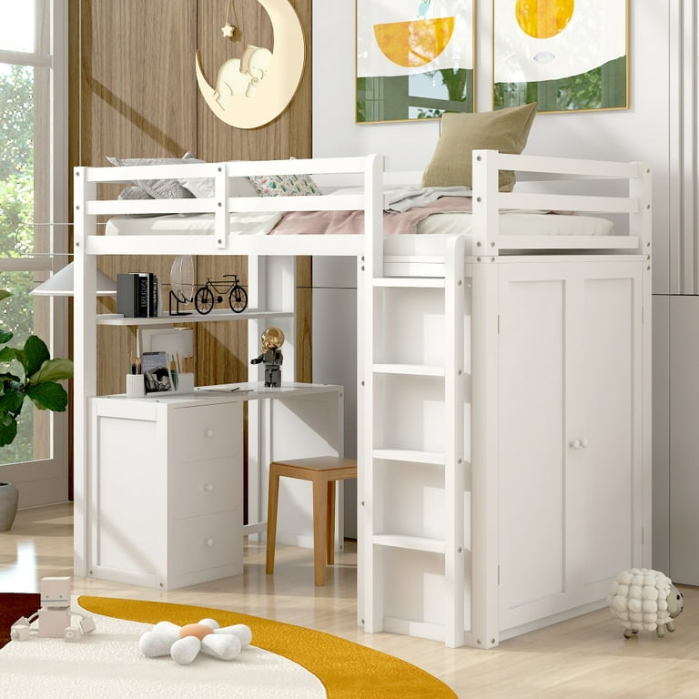 Sleep and style wardrobe loft bed online