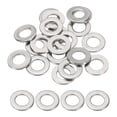 thumbnail image 1 of Uxcell Rondelles Plates en Acier Inoxydable Petite Entretoise pour Vis Boulons Écrous Assortiment 20 M10 x 20mm x 2mm, 1 of 7