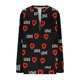 thumbnail image 3 of TaTaai Women's Valentine Heart Print Loose Round Neck Long Sleeve Sweatshirt, Valentine's Day Gift, Chic Casual Office Daily Top Gift, 3 of 5