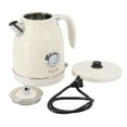 thumbnail image 5 of MegaChef 1.7 Liter Electric Tea Kettle and 2 Slice Toaster Combo in Matt Cream, 5 of 8