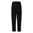 thumbnail image 7 of IYYVV Womens Cotton Sweatpants Yoga Lounge Casual Pants Open Bottom Sweat Pants for Women with Pockets 2024 Black 2XL, 7 of 7